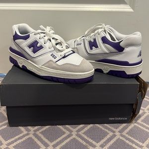 Brand new Purple New Balance 550